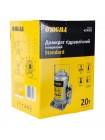 Домкрат гидравлический бутылочный 20т H 235-445мм Standard Sigma (6106201)