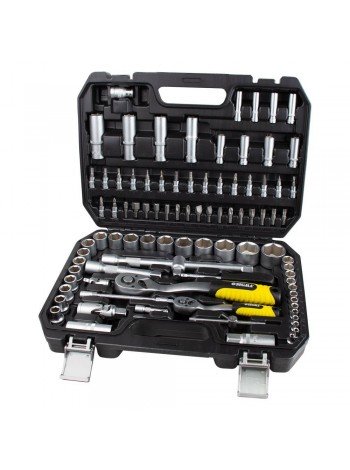 Набор насадок торцевых и бит 1/4", 1/2" 94шт CrV mid Sigma (6003761)