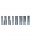 Набор насадок шестигранных удлиненных 1/2" на планке 8шт CrV Sigma (6003691)