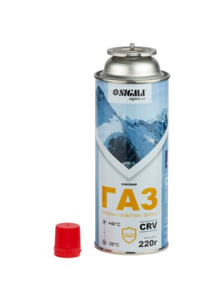 Балон газовий зимовий 227г CRV Sigma (2901721)