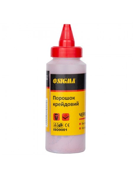 Крейдяної порошок (червоний) 115г Sigma (8019221)
