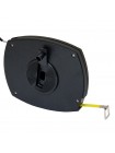 Рулетка стальная лента 50м*10мм (черная) Sigma (3816501)