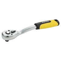 Ключ-тріскачка з вигнутою ручкою 3/8" 200мм 72T CrV Sigma (6050081)