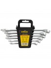 Ключі рожково-накидні 6шт 8-17мм CrV satine Sigma (6010101)