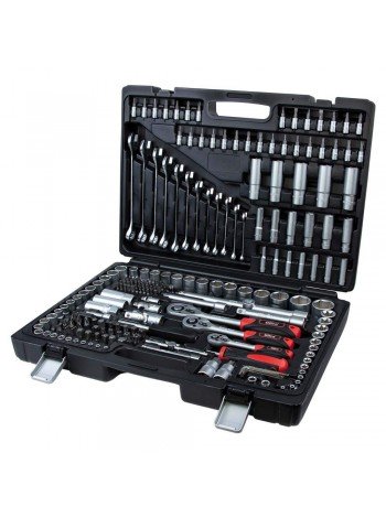 Набор насадок торцевых и биты 1/4", 3/8", 1/2" 216 шт CrV Taiwan ULTRA (6003262)