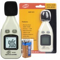 Вимірювач рівня шуму (шумомір) 30-130 дБ BENETECH GM1351