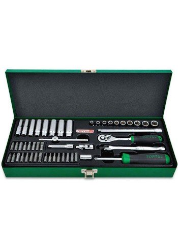 Набор инструмента  1/4"  50ед. (12-гр.)  Toptul GCAD5004