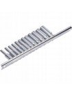 Набір головок довгих на планці TOPTUL 1/4" 12ед. 4-13мм GAAQ0802U