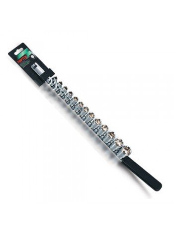 Набор головок дюймовых на планке TOPTUL 1/2" 19 ед. GAAQ1608U