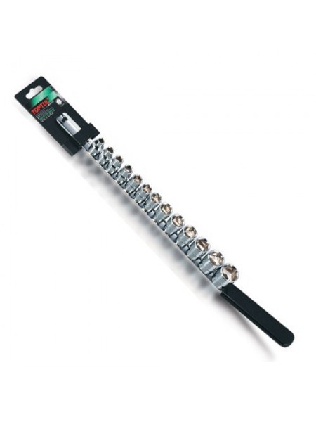 Набір головок дюймових на планці TOPTUL 1/2" 19 од. GAAQ1608U