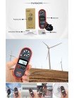 Анемометр цифровой 0,7-30м/с, -10-45°C WINTACT WT816A