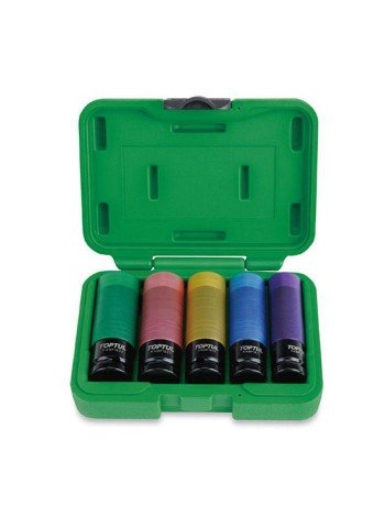 Набір головок для литих дисків TOPTUL 1/2" 5ед. Pro-Series GDAI0503