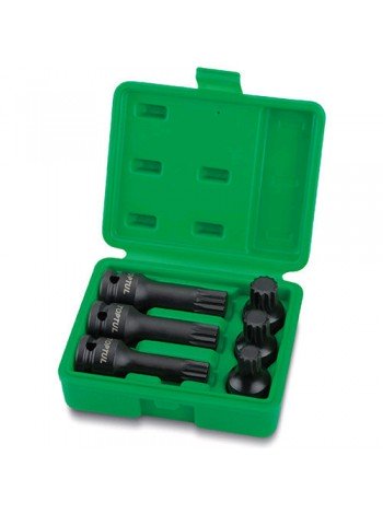 Набор ударных головок SPLINE TOPTUL 1/2" M14-M18 6ед. GDAI0601