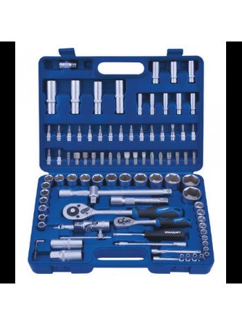 Набор инструментов в кейсе 1/4", 1/2" 94ед. (6-гр.) СТАНДАРТ ST-0094-6