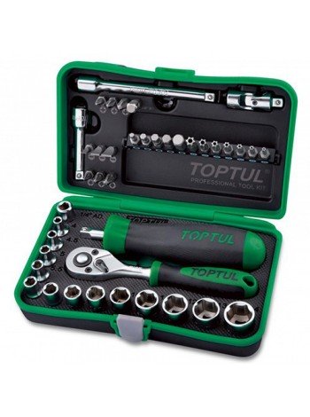 Професійний набір інструменту TOPTUL 1/4" 41ед. GADW4101