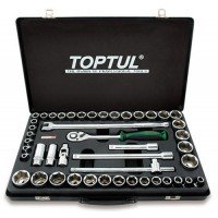 Комбінований набір інструментів TOPTUL 1/2" (дюйм метр.) 46ед. GCAD4601