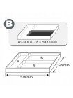 Набор инструмента в ложементе 1/4" 72ед. TOPTUL GCAT7202