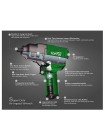 Пневмогайковерт 1/2" 1085N/m 8000об/хв 2,3 кг композитний корпус TOPTUL KAAJ1680