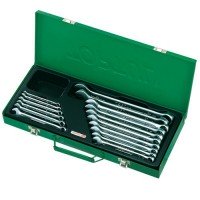 Набор ключей комбинированных 16 шт. 6-24мм (metal box)  TOPTUL GAAD1602
