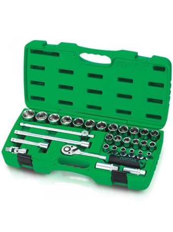 Набор инструмента в чемодане TOPTUL 1/2" 31ед. GAAI3103