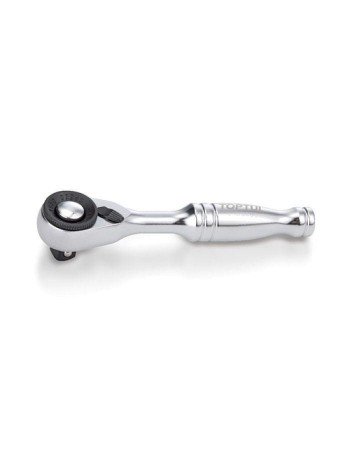 Трещотка мини 1/4" TOPTUL 60 зубцов, быстрый диск CHDU0801