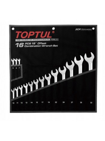 Набор ключей комбинированных 16 шт. 7-32  "Hi-Performance"  TOPTUL GPAX1601