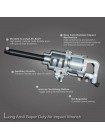 Пневмогайковерт ударный TOPTUL 1" 3390N/m 3000об/мин KAAB3225