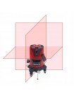 Лазерный уровень, 5 линий 1H/4V (красный луч) PROTESTER LL605R