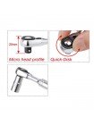 Трещотка мини 1/4" TOPTUL 60 зубцов, быстрый диск CHDU0801