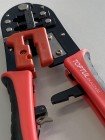 Клещи для обжима и зачистки проводов (RJ11/RJ12/RJ45) трещоточные TOPTUL DKAC2420