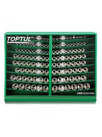 Полка выставочная для головок торцевых 1/2" TOPTUL TBAB0800