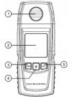 Детектор чадного газу CO термометр (0-1000 ppm, 0-50°C) BENETECH GM8805