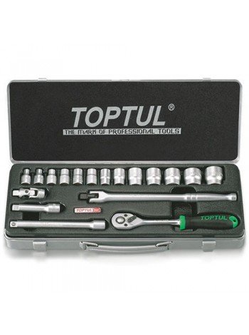 Набор инструмента  3/8"  18ед.  Toptul GCAD1806