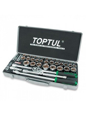 Набор инструмента  1/2"  (дюйм+метр.) 43ед.  Toptul GCAD4303