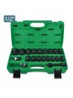 Набір ударних головок для пневмогайковерта TOPTUL 1/2" 10-32мм 27ед. GCAI2701