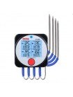Термометр харчової електронний 4-х канальний Bluetooth, -40-300°C WINTACT WT308B