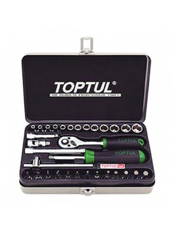 Профессиональный набор инструмента TOPTUL 1/4" 32ед. GCAD3202