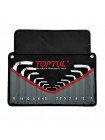 Набір шестигранних ключів Р-обр. TOPTUL 2-19мм 14ед. в чохлі GPAQ1401