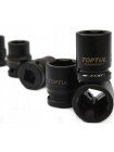 Набор головок ударных 1/2" 10-32мм + удлинитель 18ед. (в ложементе) TOPTUL GCAT1807