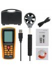 Анемометр професійний USB 0,3-45м/с, 0-45°C BENETECH GM8902X