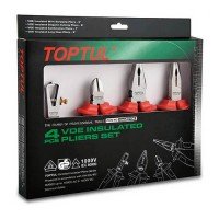 Набор пассатижей диэлектрических 4ед. 1000V VDE  TOPTUL GAAE0406