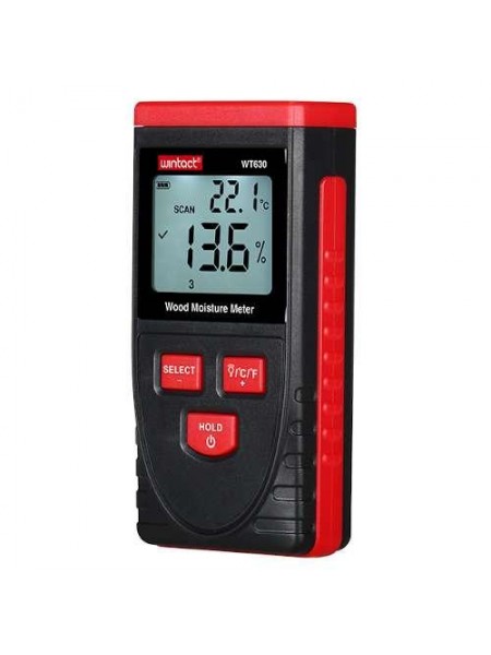 Влагомер древесины бесконтактный 0,5-79,5%  WINTACT WT630