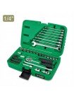 Набор инструмента TOPTUL 1/4" + ключи 49ед. GCAI4901