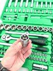 Автомобільний набір інструментів 1/4", 1/2" 108ед. (6-гр.) TOPTUL GCAI108R