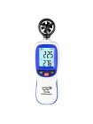Крильчатий Анемометр Bluetooth 0,3-30 м/с, -10-45°C WINTACT WT82B