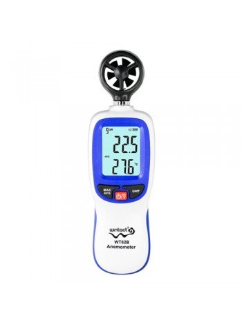 Крильчатий Анемометр Bluetooth 0,3-30 м/с, -10-45°C WINTACT WT82B