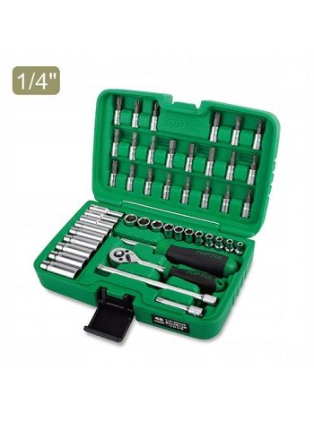 Професійний набір інструменту TOPTUL 1/4" 46ед. GCAI4601