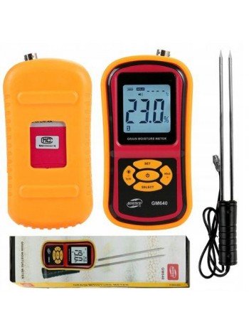 Влагомер зерна 5-30% (8 типов зерновых) BENETECH GM640