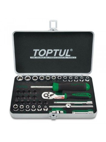 Профессиональный набор инструмента TOPTUL 1/4" 38ед. GCAD3801