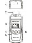Влагомер древесины 0-41% (28 пород, 4 типа) BENETECH GM605